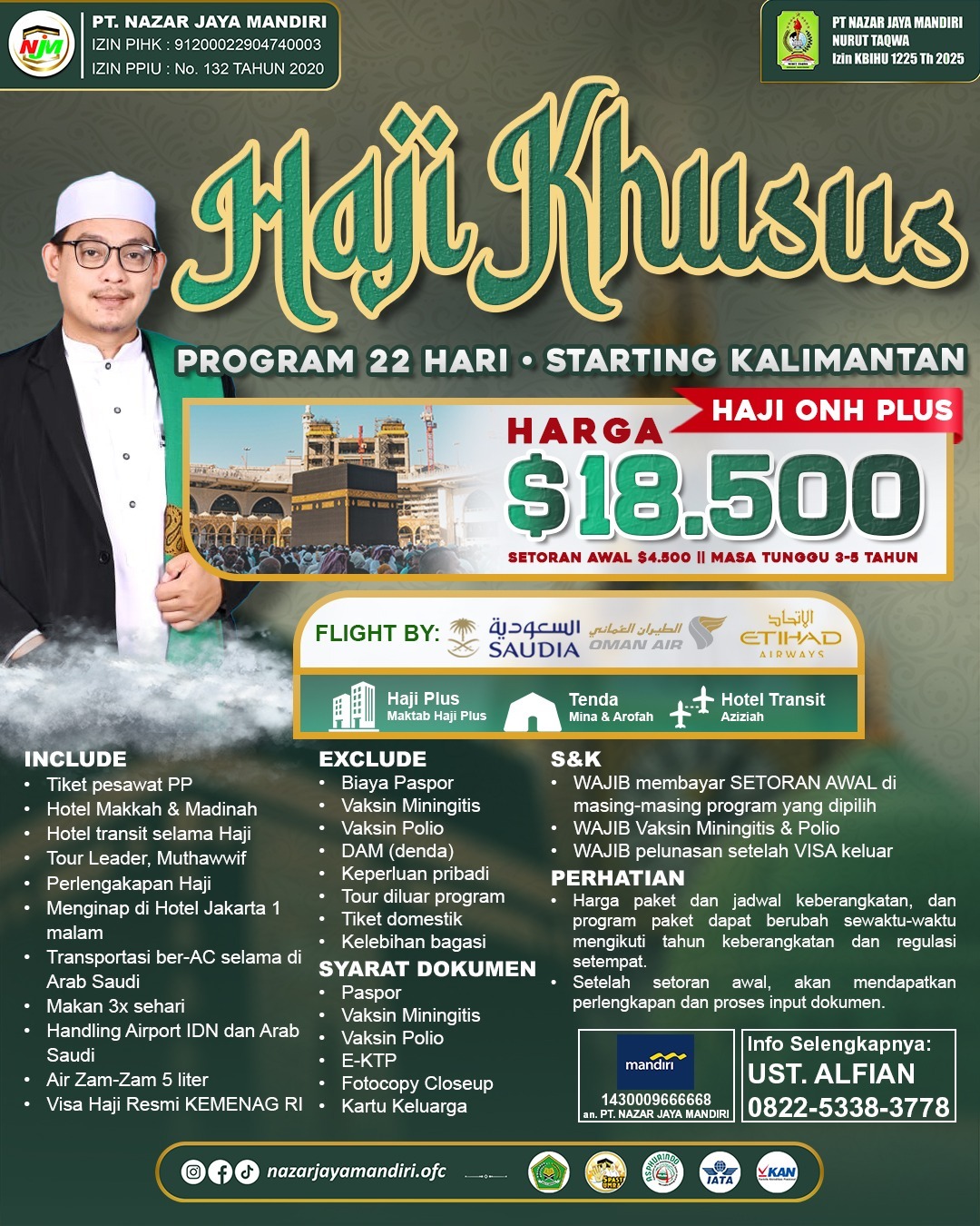 Haji Khusus 22 Hari